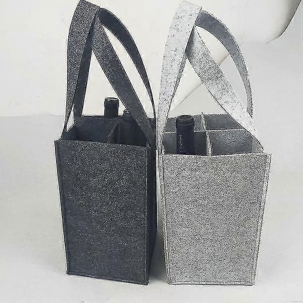 Pullokassi, 4 pulloa, pulloteline viinille, oluelle, tyhjille astioille light grey