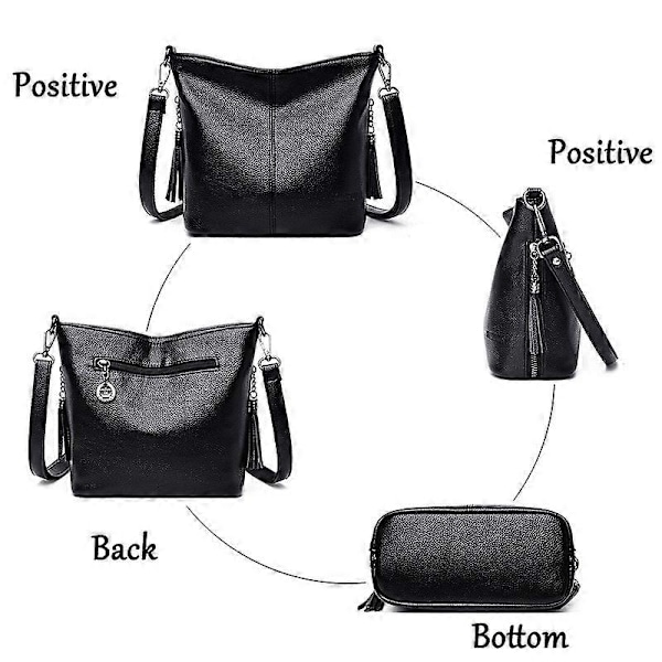 NYA Enfärgade PU Läder Axelväskor Mode Kvinnor Messenger Väska Dam Lyx Handväskor Crossbody Väskor För Kvinnor Sac a Main red