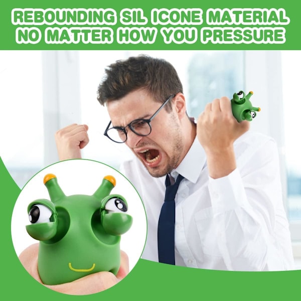 Squeezeleksaker 3-pack grönsaks insekt squeeze leksak Squish kontor stressleksak stressboll rolig gräsorm squeeze bollar leksak presenter till barn vuxna