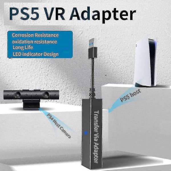 VR Adapterkabel for Playstation 5 (PS5) og PS4 - Kobling for VR-kompatibilitet