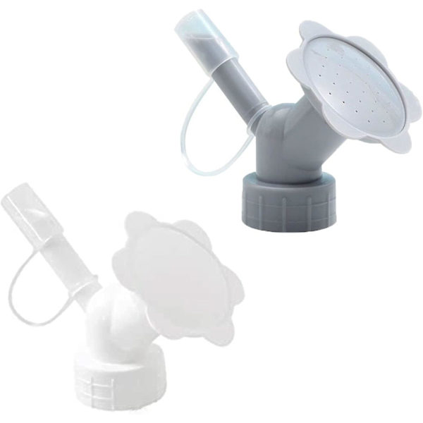 2 stk. flasketopsprinkler, 2-i-1 vandingshoved til plastikflasker, vandkandehoved, gadget, gør-det-selv lille vandkande, plantevandere