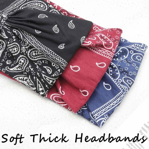 Bohend Boho pannband bred yoga stretchig bandeau