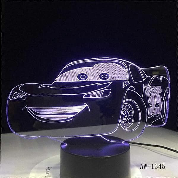 Guttebursdagsgave Lynet McQueen Route 66 Din Racing Ca.
