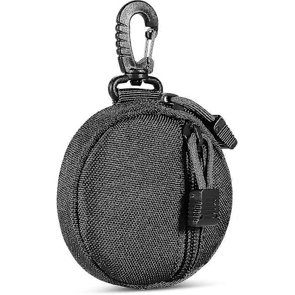 Pieni Molle-pussi, Edc-pussit Sotilasvarusteet Taktiikka-laukku Kolikkopussina Avaimenperänä Lompakko Vyölaukku Black