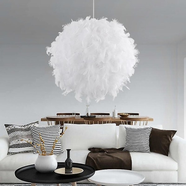 Pendellampe White Spring Loftslampe Dispan Ikke-elektrisk Lampe - 30cm