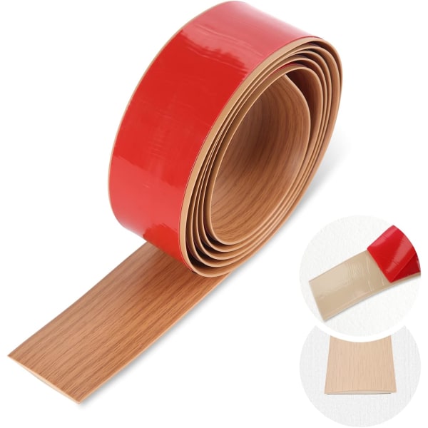 2m*5cm PVC Golvövergångslist Självhäftande Dörrtröskellister Dörrdelare List Stick på Golvdelare Golv & Matta Kantlist Fogenlist