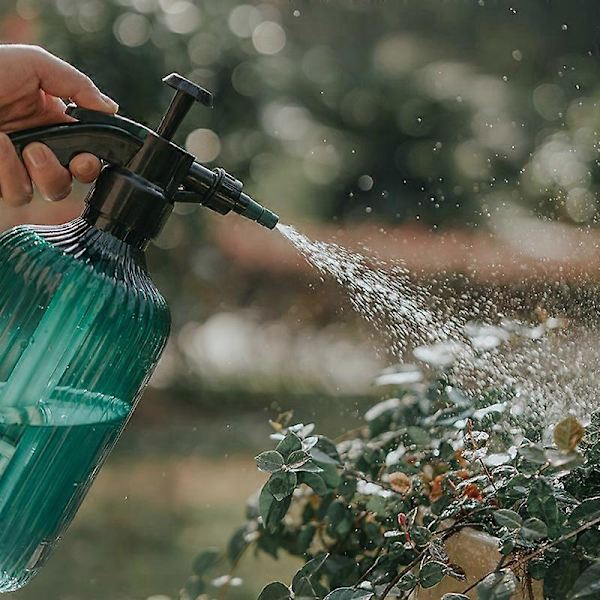 Bærbar Trykhave Sprøjteflaske Kedel Plante Blomster Vanding 2L Hjem Gray