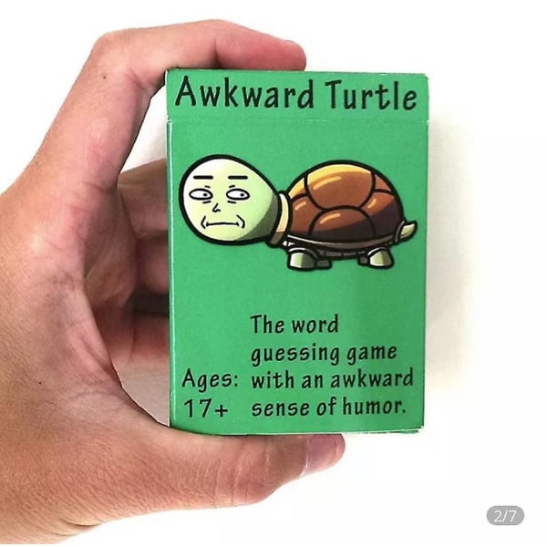 Awkward Turtle Friends Family Party Game Card Full Englanti lautapeli
