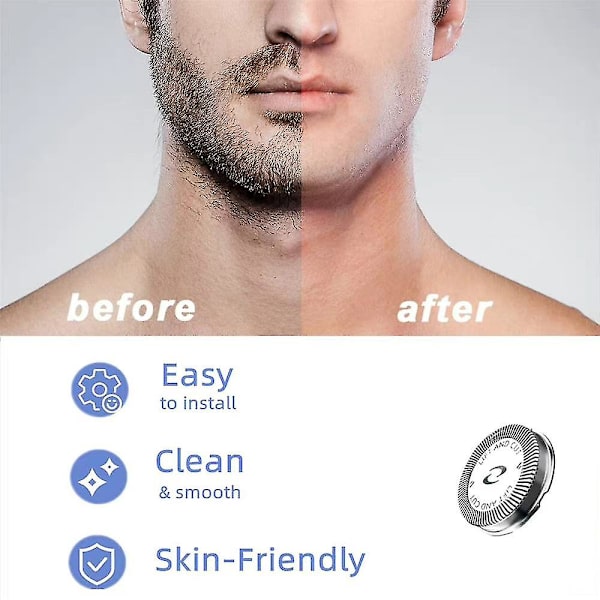 Reservedele til barbermaskiner - Til Philips Razor HQ56 HQ30 HQ4 HQ912 HQ917 PQ206 3pcs