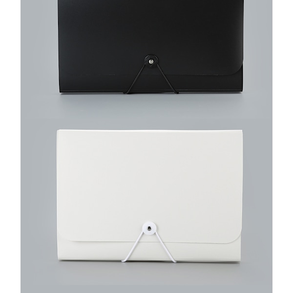 Amazon Basics Laajeneva kansio, A4-koko, 2 kpl, valkoinen White