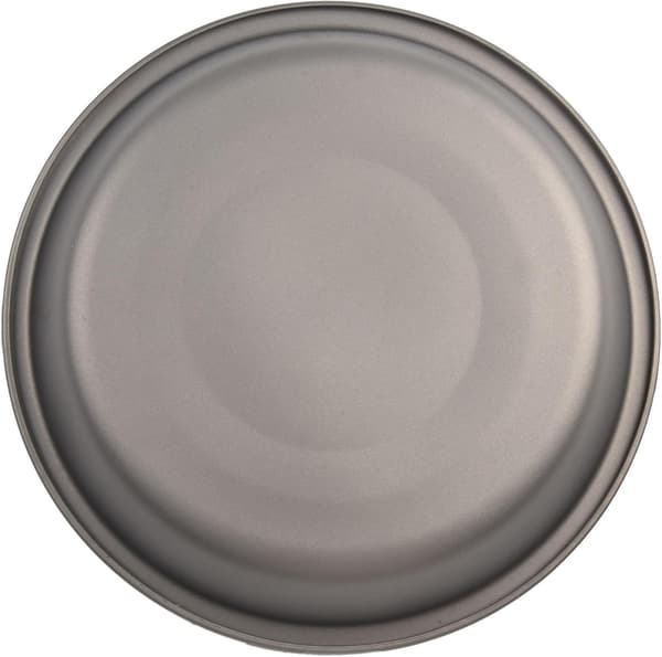 Titanium tallrikar set för camping, middagstallrikar, för utomhusäventyr, camping, vandring, resor