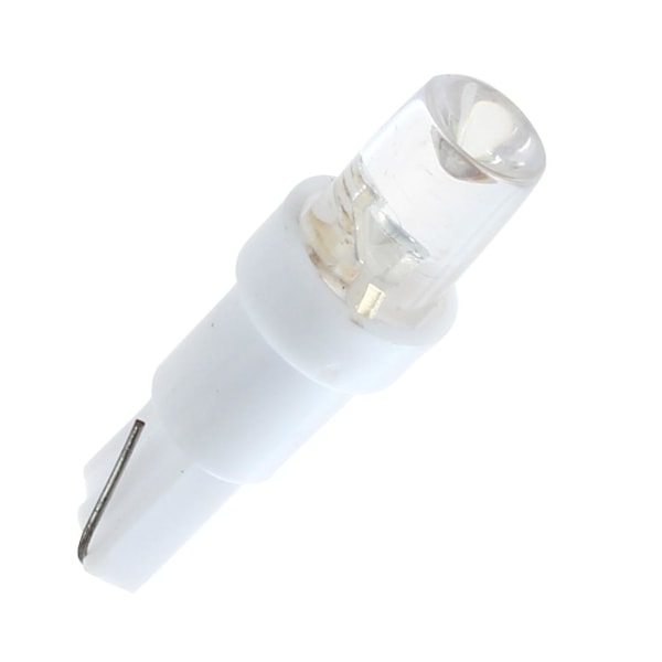 10x T5 W1.2w W3w 1 Smd Instrumentbräda Led Bil Cuneate Inre Ljus 12v Vit