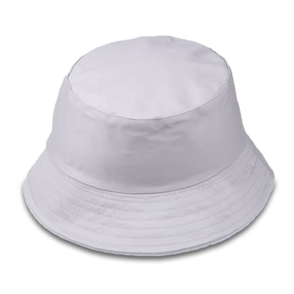 Grå fiskehat spandhat hue grå one size
