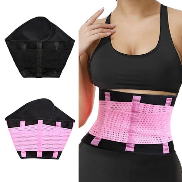 Taljetræner Postpartum Shapewear SORT M sort M black M