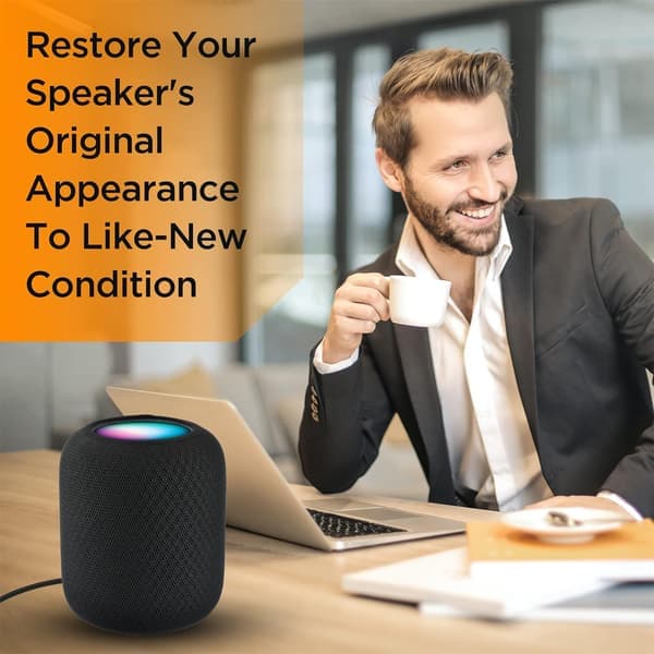 Høyttalerstøvdeksel Passer til Homepod 3. generasjon Black