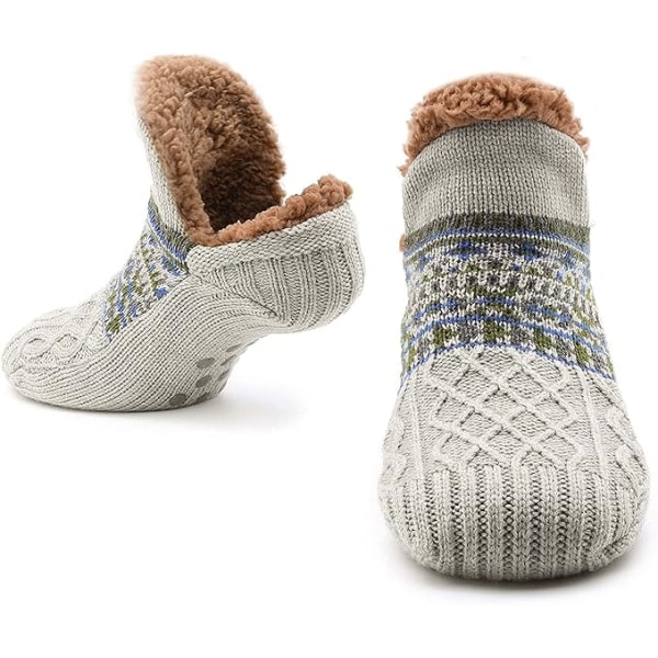 Varme uldsok strikkede sokker, One Size
