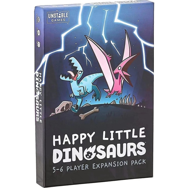 Happy Little Dinosaurs Brädspel Basic Expansion Edition Reunion Camping Tema Fest Spel Interaktivt Spelkort Leksak Barn Present 2