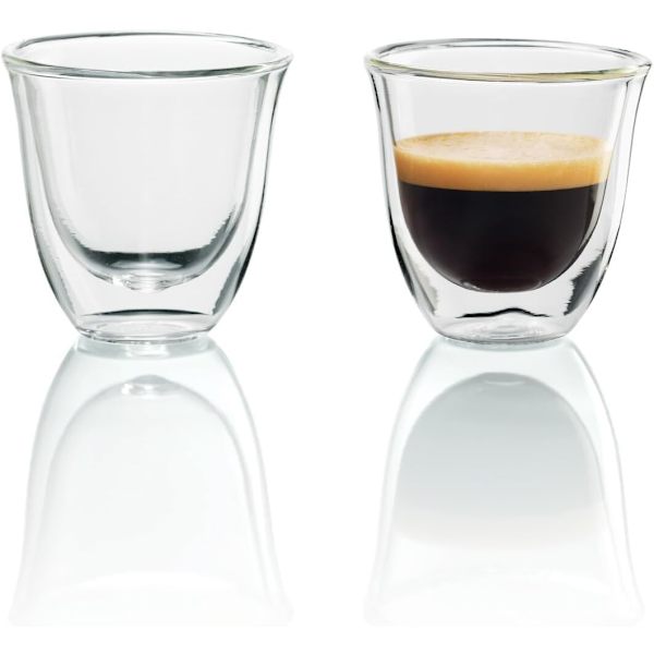 DLSC310 dobbeltvægget espressoglas, sæt med 2, 2 stk. (pakke med 1)