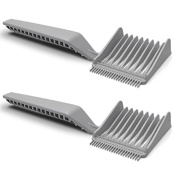 2 kpl Parturi-Fade-kampaa salonkiin Ergonomisesti kaareva paikannuskampa salonkiin hiustenleikkuuseen Parturi