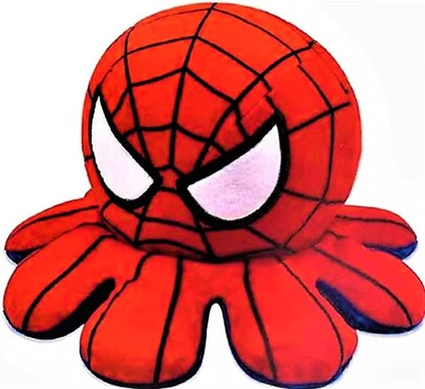 Vändbara Spiderman-leksaker, nyhetsplysch