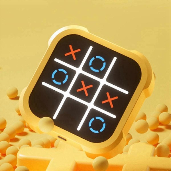 Tic-Tac-Toe Pusselspel Roligt Spel Barn Förbättra Fokus Utbildning Tänkande Utmaningar Logikövning Smart Schackpjäs Leksak