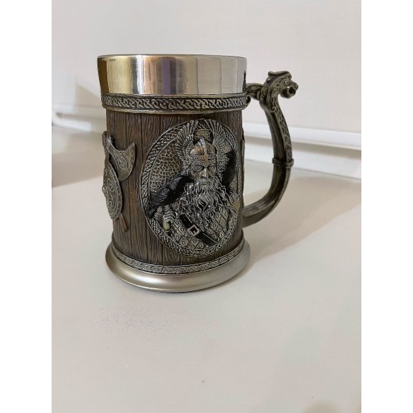 Viking Thor Mjolnir Ölmugg Odin Bägare 20 Oz