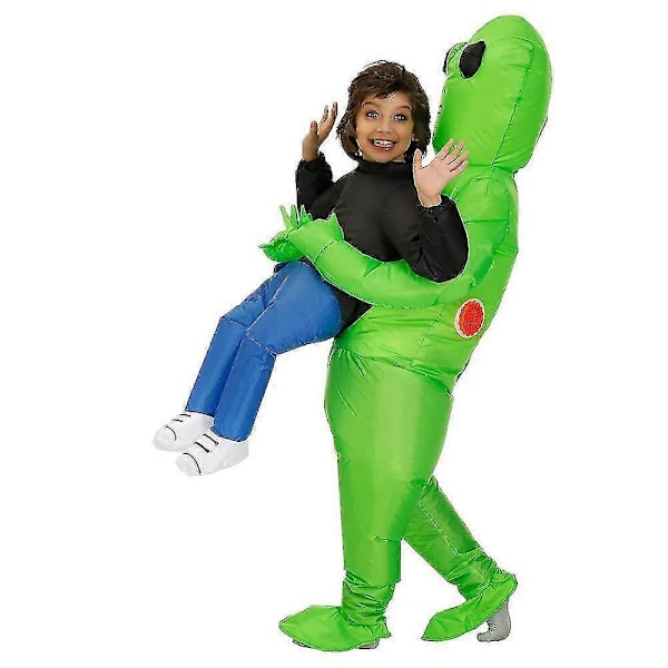 Uppblåsbar Alien Kostym Uppblåsbara Halloween Kostymer Alien Kostym För Halloween 160 to 190cm for adult