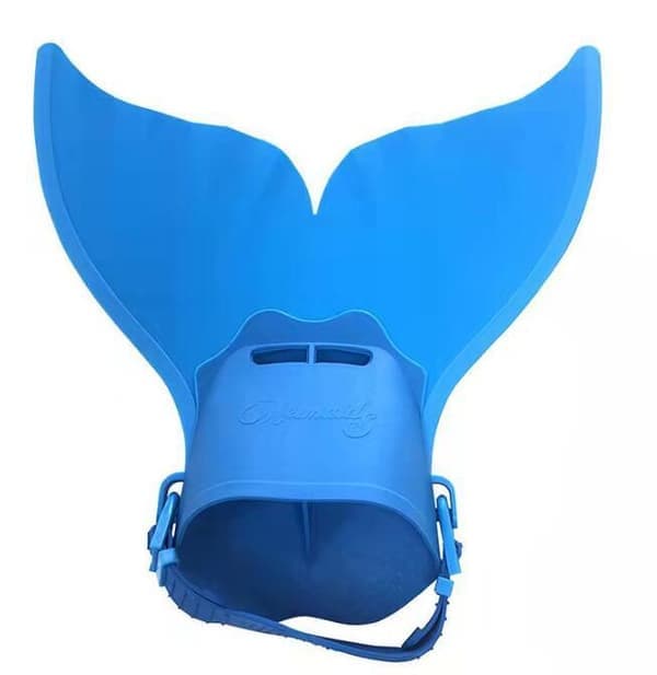 Sjöjungfrufena för simträning flickor, pojkar blue