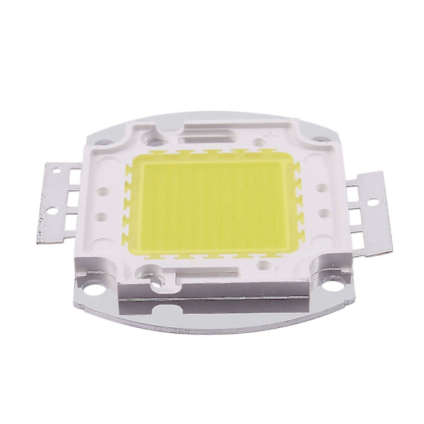 2 stk. LED-chip 100w 7500lm pærelampe projektør høj effekt integreret DIY hvid & varm hvid