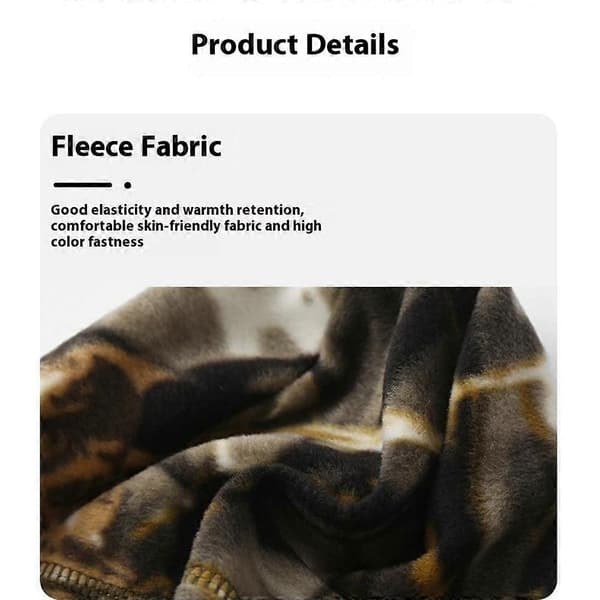 Höst Vinter Termisk Mössa Polar Fleece Hjälmfoder Hatt för Utomhus Skidåkning Vandring - Khaki Multicolor Khaki
