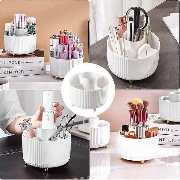 Makeup Organizer Makeup Børsteholder med 5 Rum