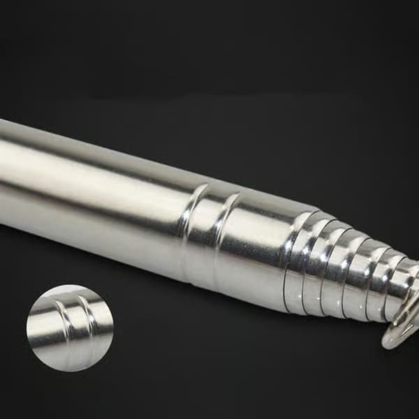 1,2 m / 1,4 m / 1,6 m / 2 m teleskopisk flaggstang guideflaggstang 1,2 m
