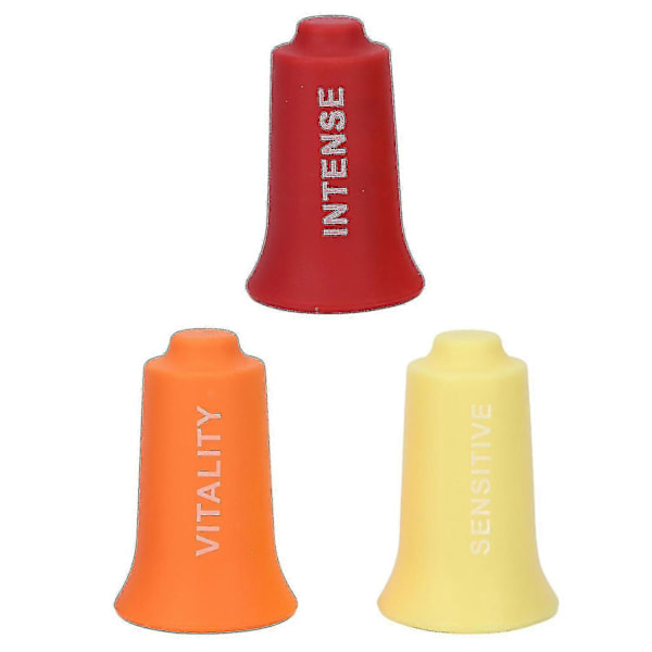 Koppningsterapi Set 3-pack Styrka Lindring Muskelavslappning Kroppsmassage Silikon Vakuumkoppar