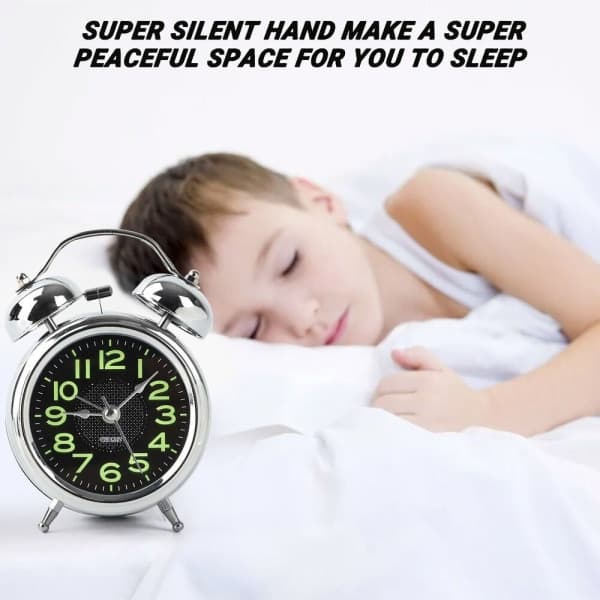 Herätyskello Super Loud Double Clock Number Clock