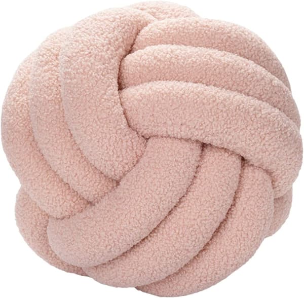 Knotteballpute, lys rosa