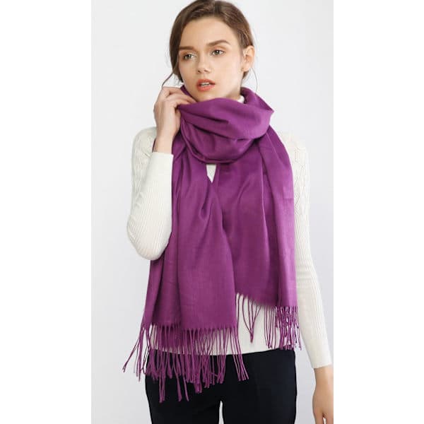 Dame Tørklæder Pashmina Sjaler og Wraps til Bryllupssjaler til Kvinder Vinter beige