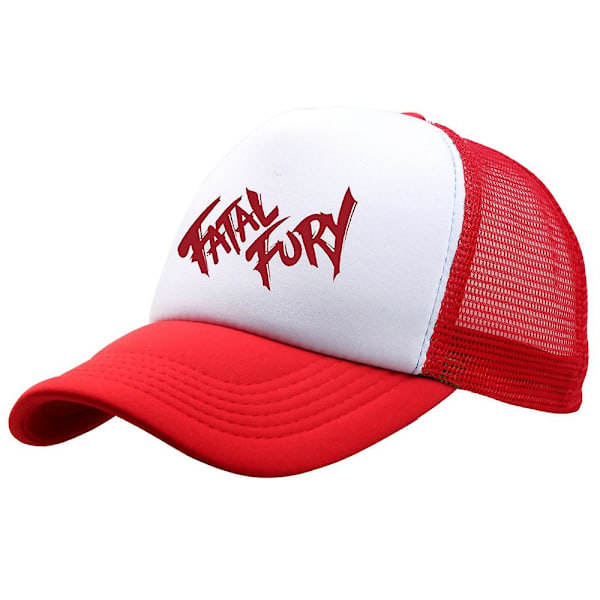 Anime-peli Cosplay-lippis Kuorma-autonkuljettaja Terry Bogard Nyrkkeily Puuvilla Baseball-lippis Nyrkkeilijä Fatal Fury Kirjonta-lippis 2