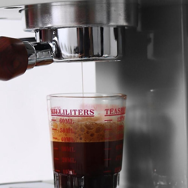 2 stk 51mm rustfritt stål kaffemaskiner trykkfilterkurv pulverkurv kaffe bunnløs