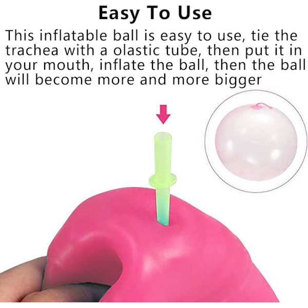4 st utomhus roliga uppblåsbara bubbelbollar bubbelboll för vatten stor transparent ballong uppblåsbar boll mjuk gummiball för utomhus inomhus lek S