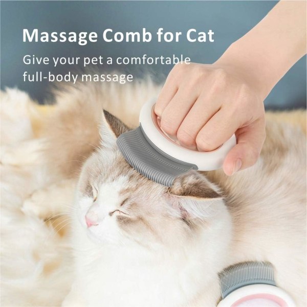 kattepleiebørste og hundepleiebørste, kjæledyrkam for avslappende massasje
