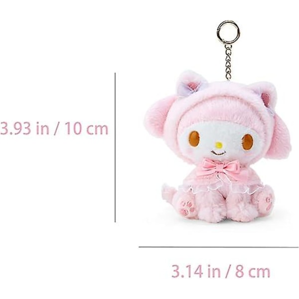 Kawaii-pehmoleluavainperä, riipusavainrenkaan lisävarusteet