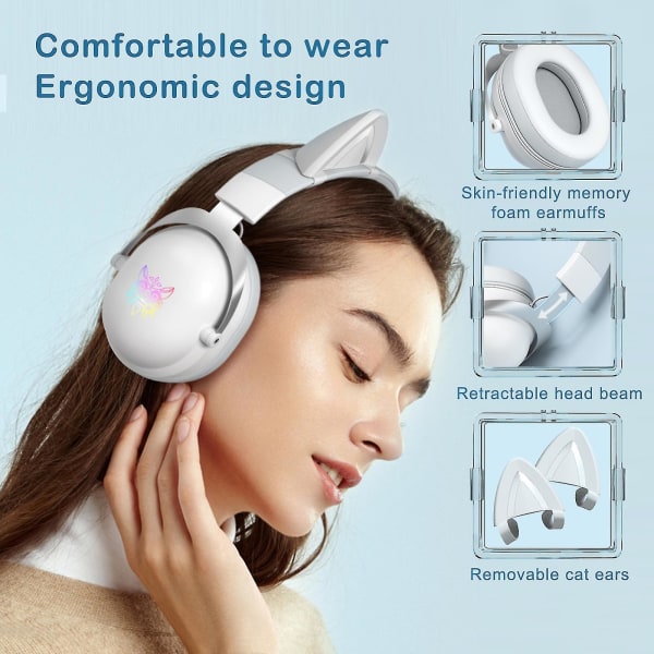 Onikuma X11 Cat Ear Design Gaming Headset