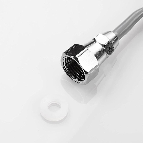 Vaskeservantkran Slange 59 Tommer, Fleksibel Teleskopisk Dusjslange VVS Toalett Bidet Sprayer