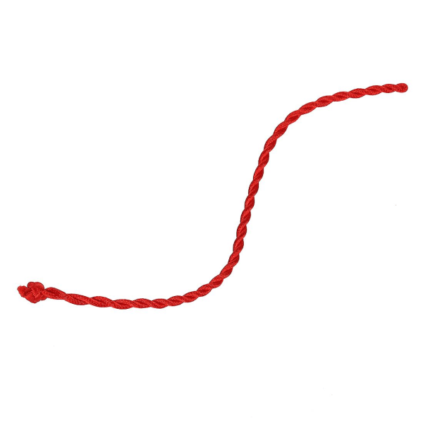 30 st Röd Nylon Strand Flätning String Ankel Armband Rep