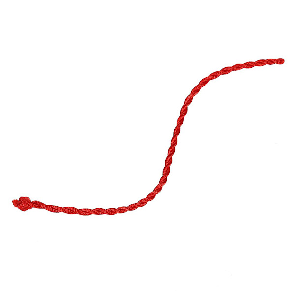 30 stk. Rød Nylon Strand Fletning String Ankel Armbånd Reb