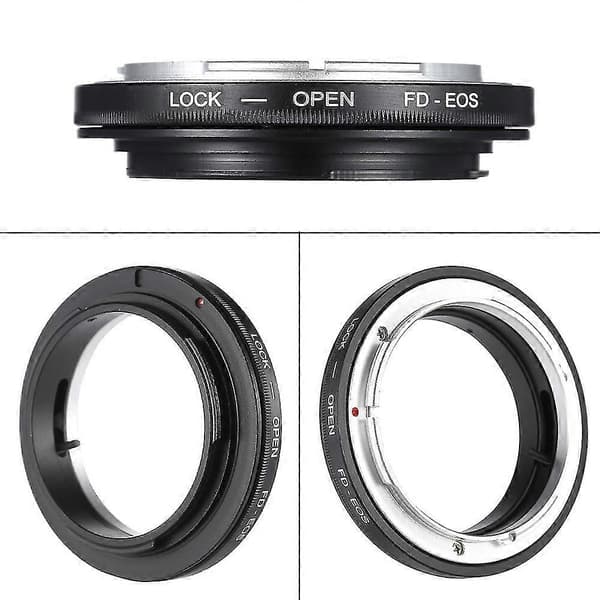FD-EOS Adapter Ring Lens Mount til Canon FD-objektiv til at passe til EOS Mount-objektiver