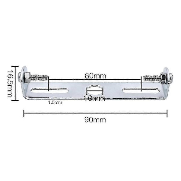 4 st Taklampa Fäste 90mm Hänglampa Tillbehör Takljuskrona Taklampa Basplatta Taklampa Plåtar Platta H yu