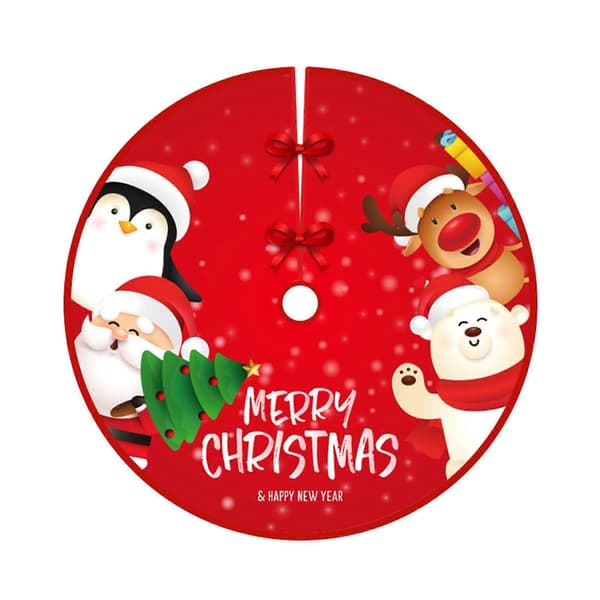 Julgransmatta Basöverdrag Julgransmatta Diameter 90cm Varm Jul Style A