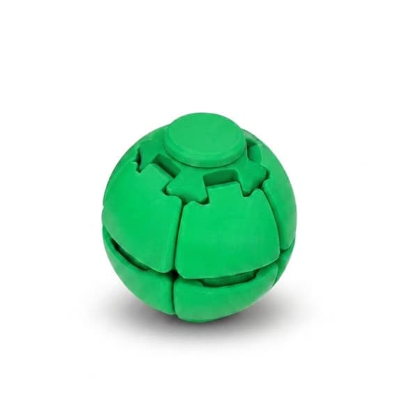 Tryk og drej Fidget Squishy Stressbold Legetøj - HelixCore green