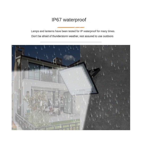 Solcellelamper utendørs hagesolcellelampe Ip67 vanntett LED solcellelamper sollys vegglampe ekstern spotlight